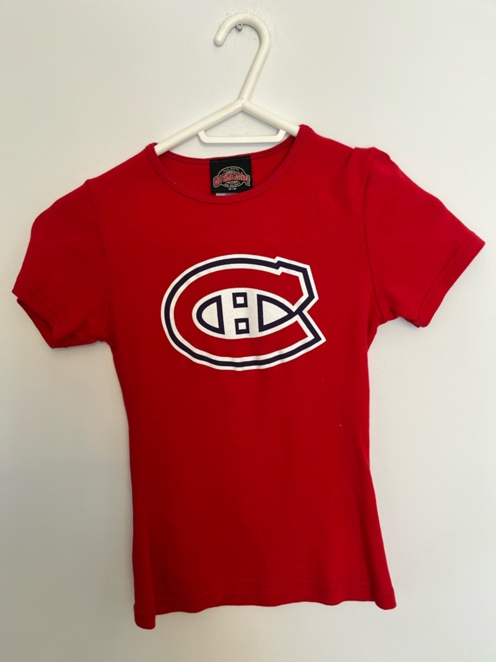 Montreal Canadiens BÉGIN Red Kids T-Shirt - Official NHL Logo Size medium